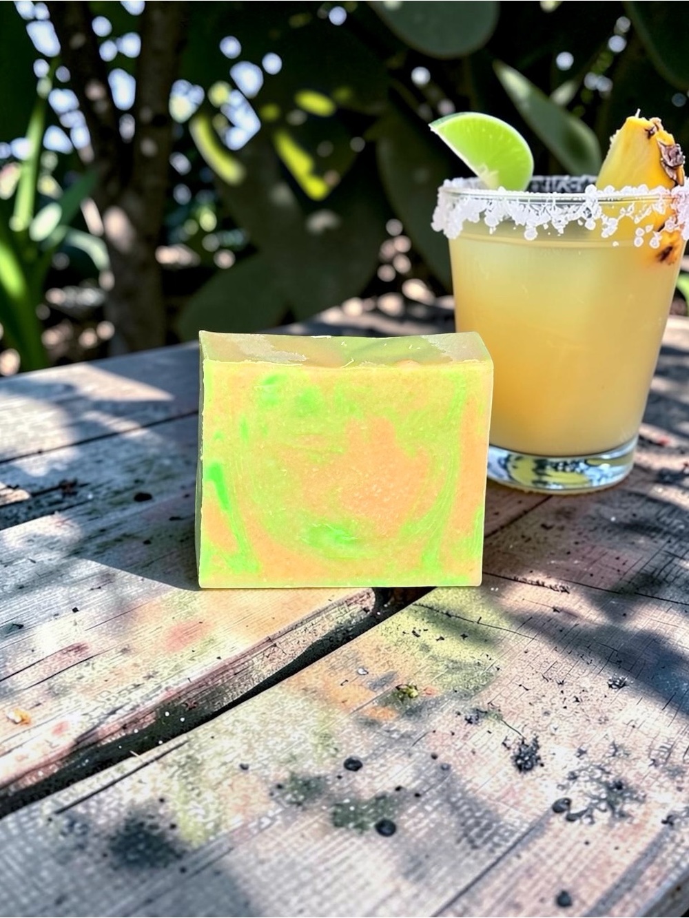 Handcrafted Goat’s Milk Soap in Pineapple Margarita